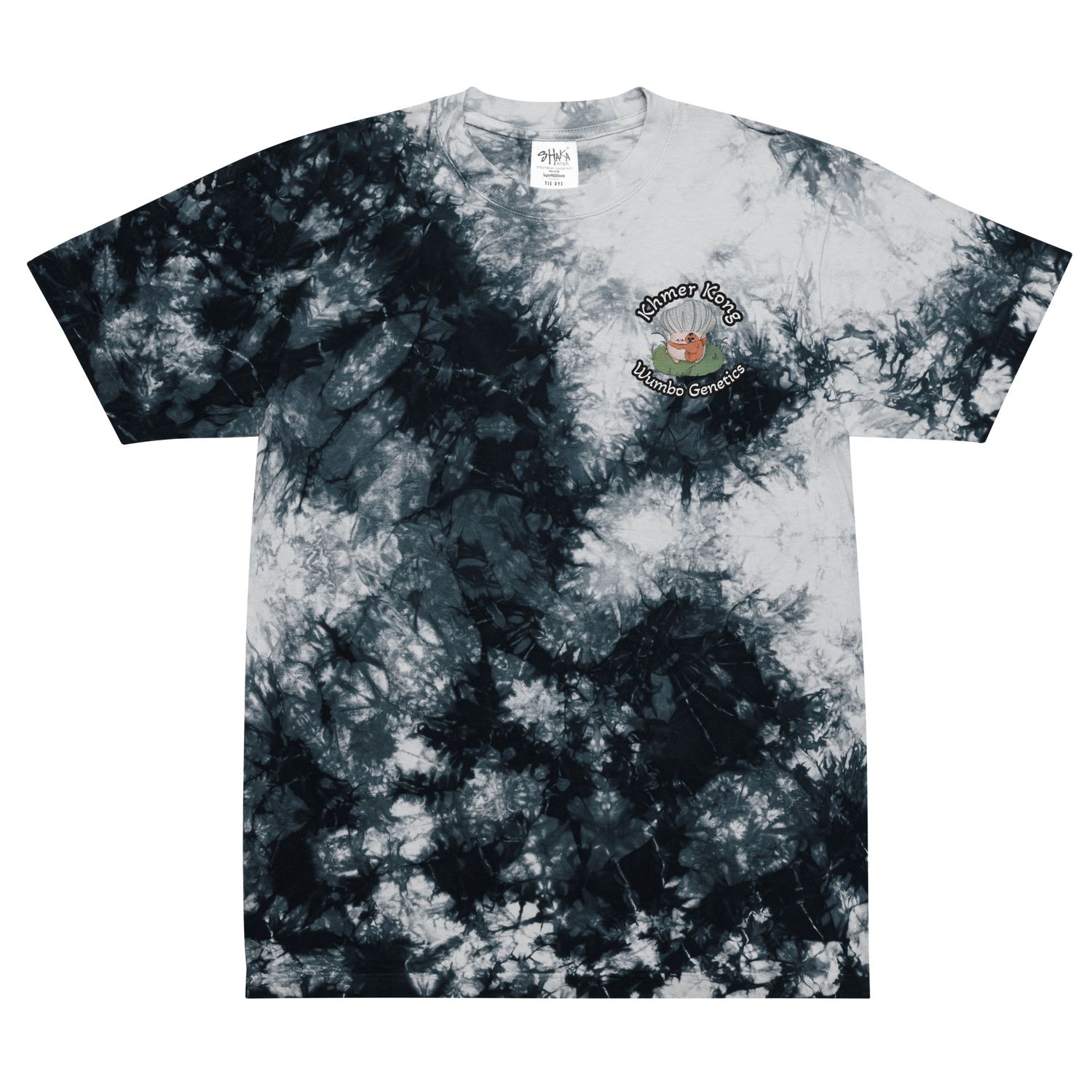 Kongy Embroidered Tie Dye Tee