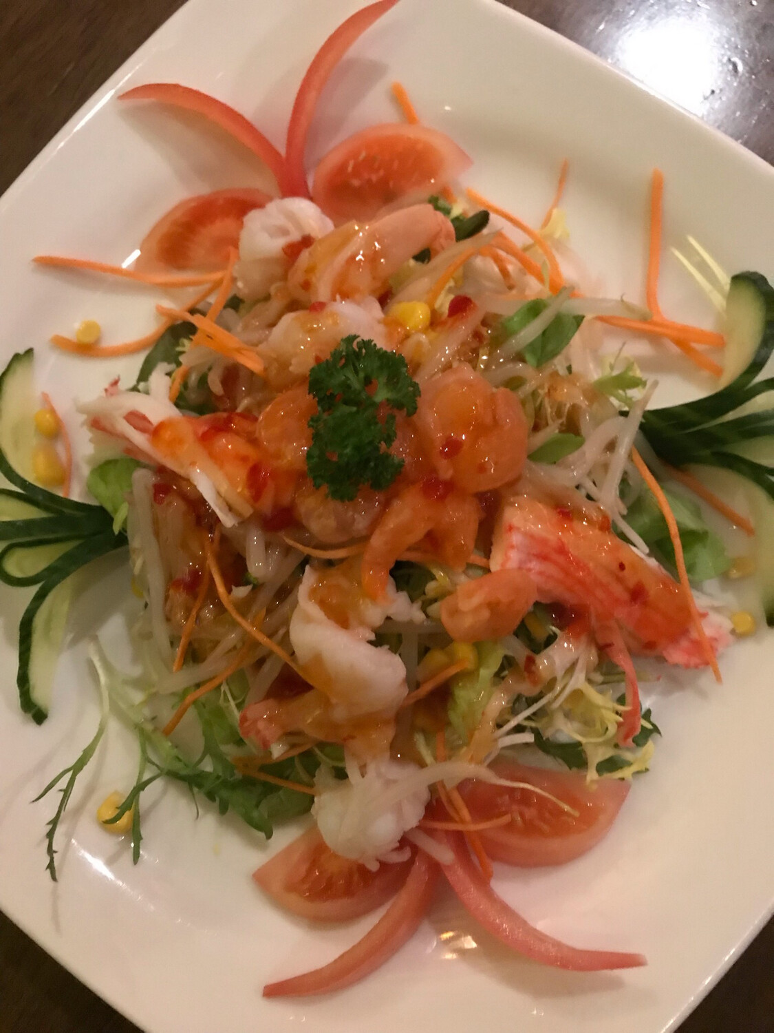 19. Salade mixte à la thaïlandaise (thaï)🌶️