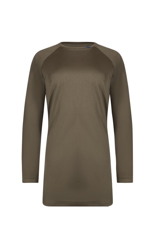 Long Sleeve Compression  Textured Fabric UV SPF 50+ Protection