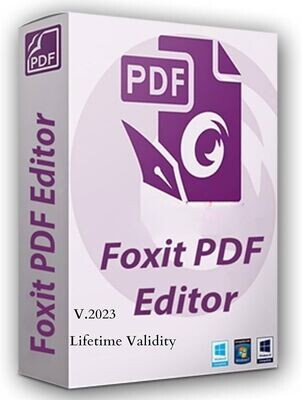 Foxit PDF Editor Pro 2023 Full Version Lifetime Activation