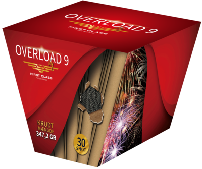 Overload 9 Vinkel 30 Skuds 25mm Overload 9 Vinkel 30 Skuds 25mm