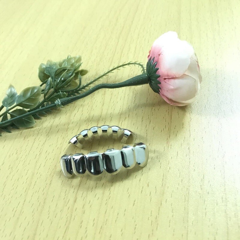 Pre-Made Silver Grillz