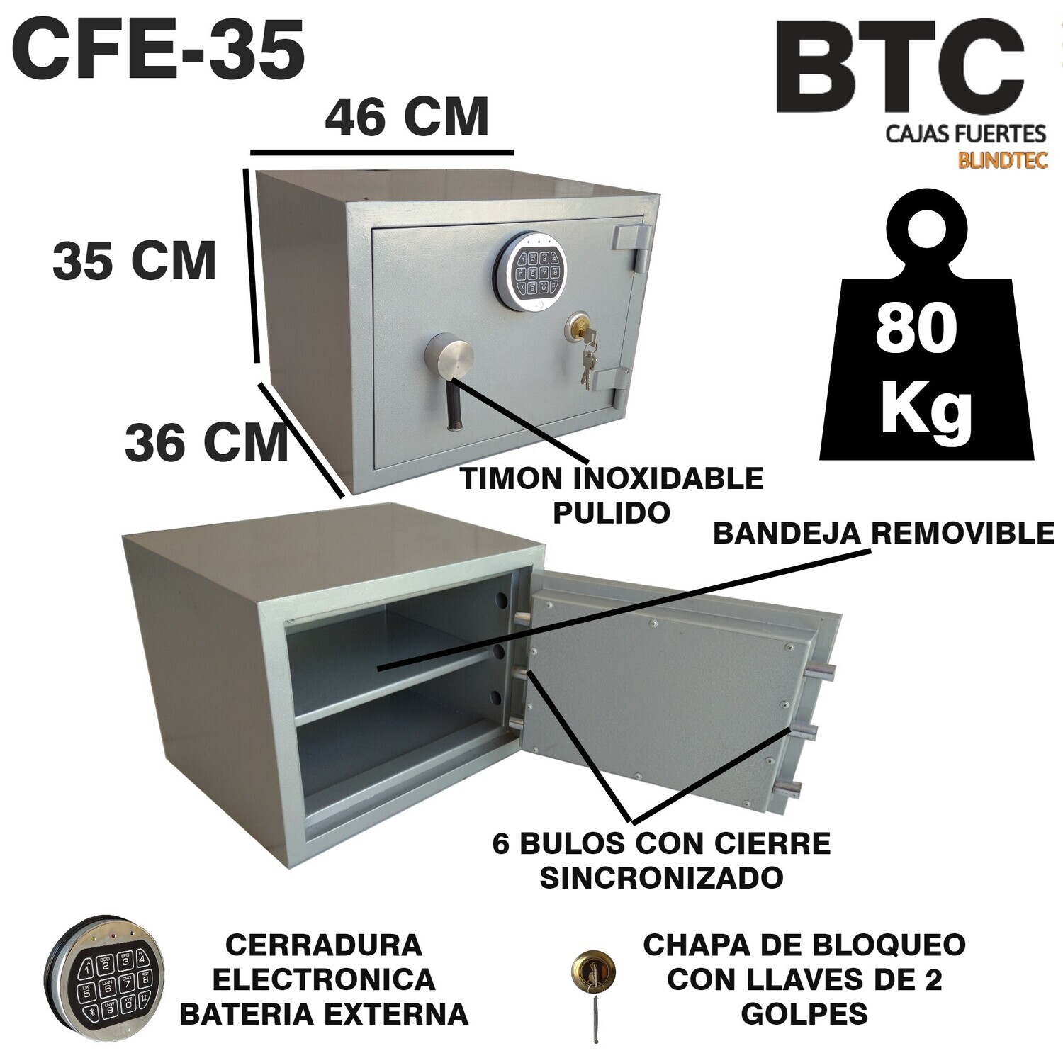 CAJAS FUERTES OFFICE  GRADO I-III