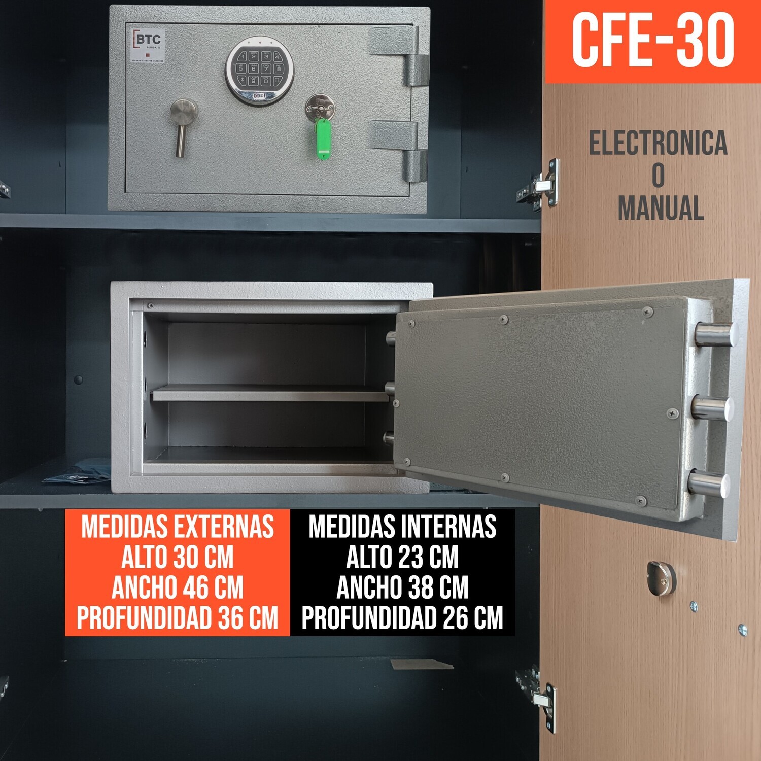 CAJAS FUERTES OFFICE  GRADO I-III