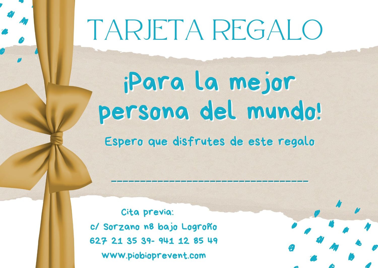 Tarjeta regalo