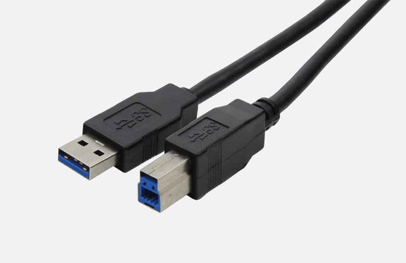 Câble USB vers USB A/B 1.80m