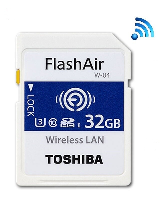 Carte SD WI-FI 32Go Toshiba