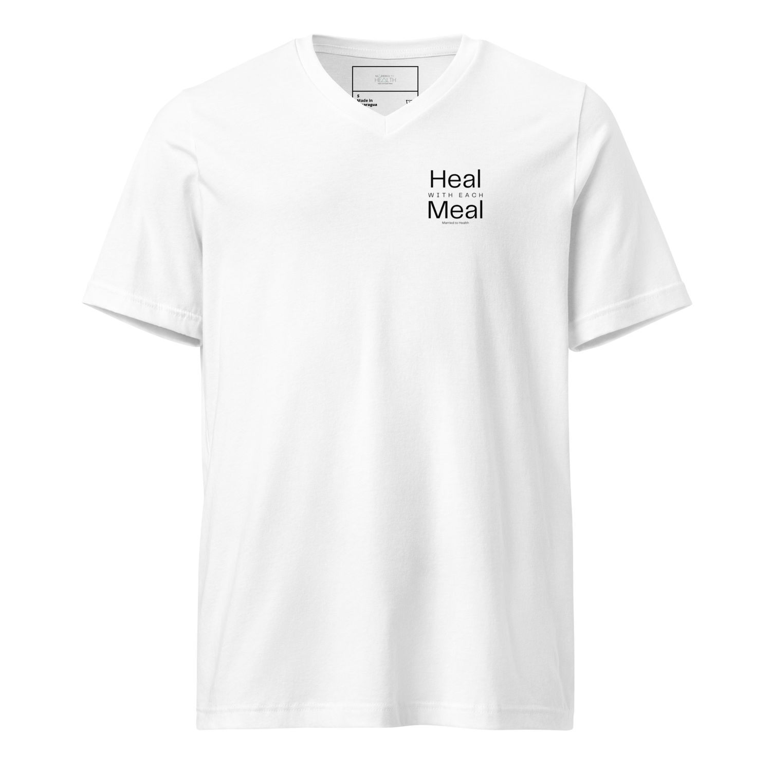 Heal Unisex Short Sleeve V-Neck T-Shirt