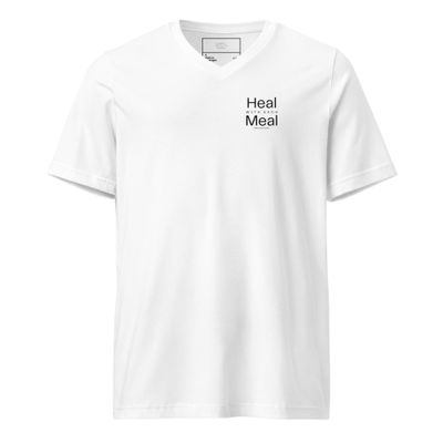 Heal Unisex Short Sleeve V-Neck T-Shirt