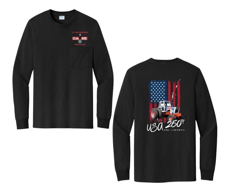 004 Long Sleeve T-shirt with pocket