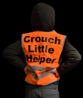 Crouch 'Little Helper' Kid's Orange Hi-Viz