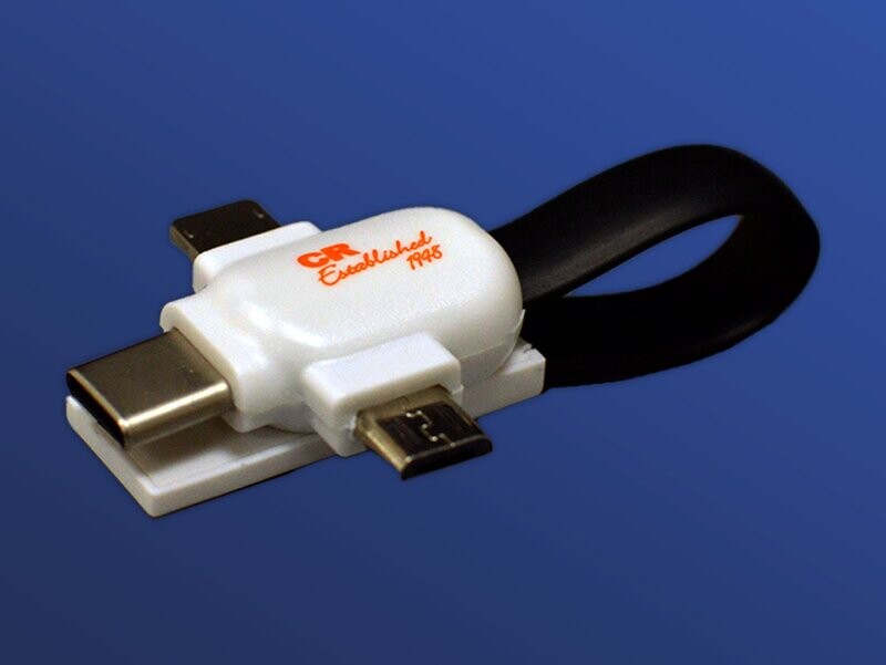 3 in 1 USB  charging Keyring