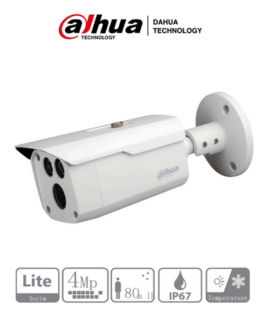 Bullet HDCVI 4MP METALICO IR80M