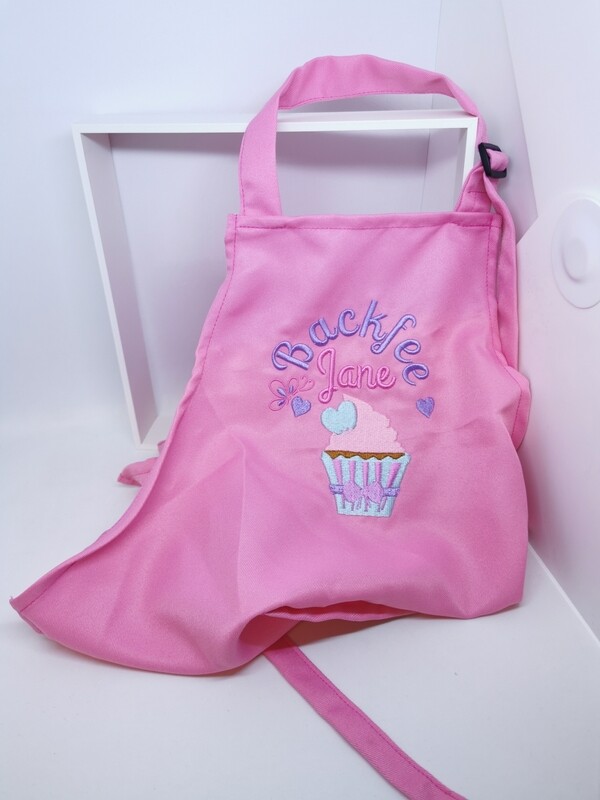 Kinder Koch-Backschürze Jane mit Muffin