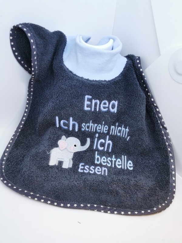 Rundhalslätzchen / Schlupflätzchen