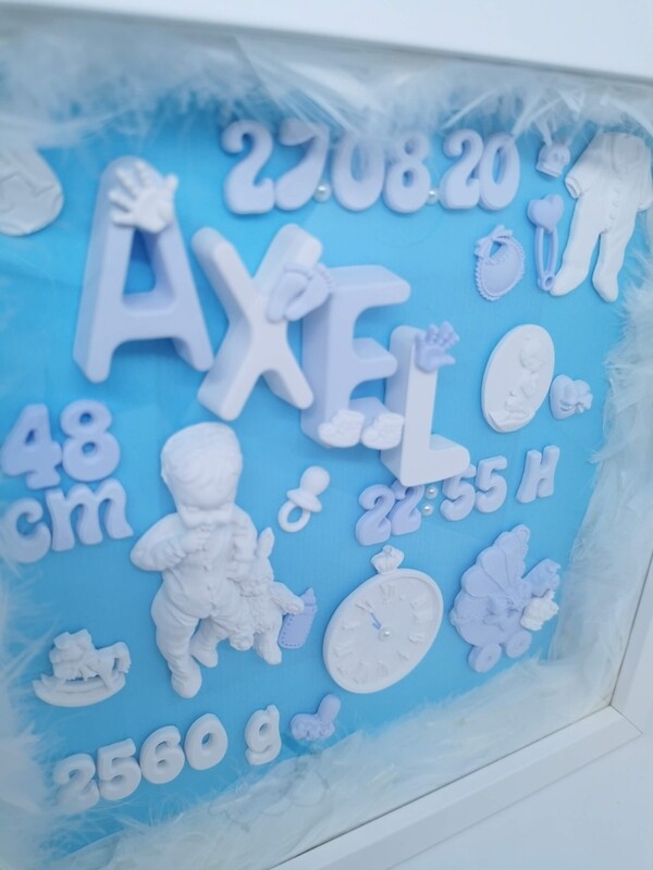 Deko Geburtsrahmen Axel