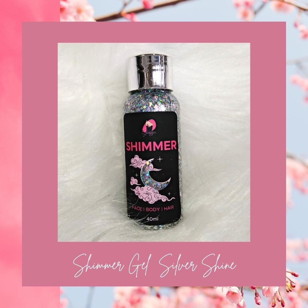 Shimmer Gel Silver Shine