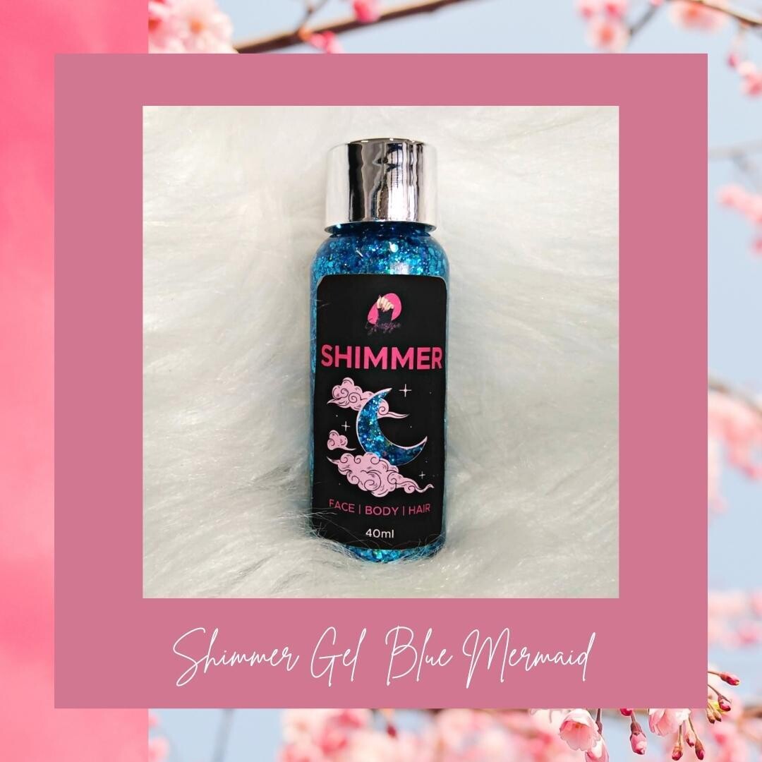 Shimmer Gel Blue Mermaid