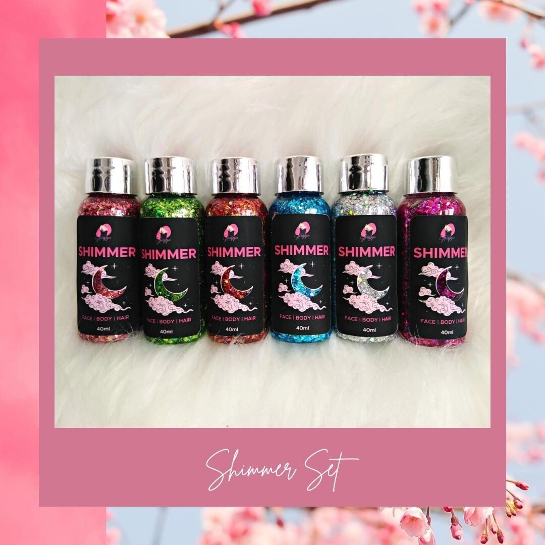 Shimmer Gel 6 Colour Set