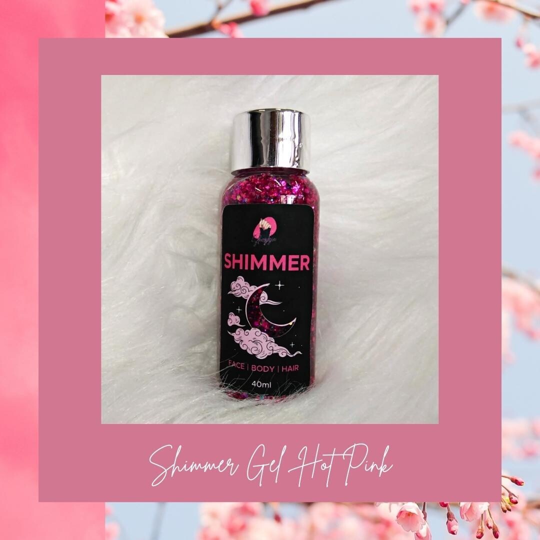 Shimmer Gel Hot Pink