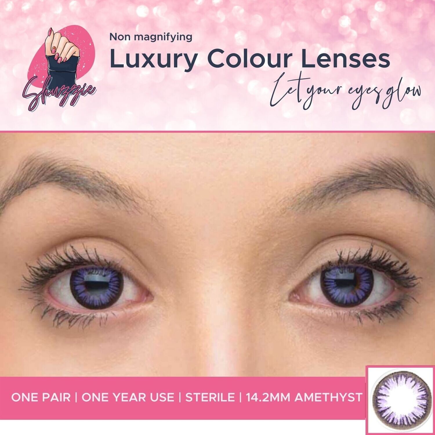 Luxury Colour Lenses Amethyst