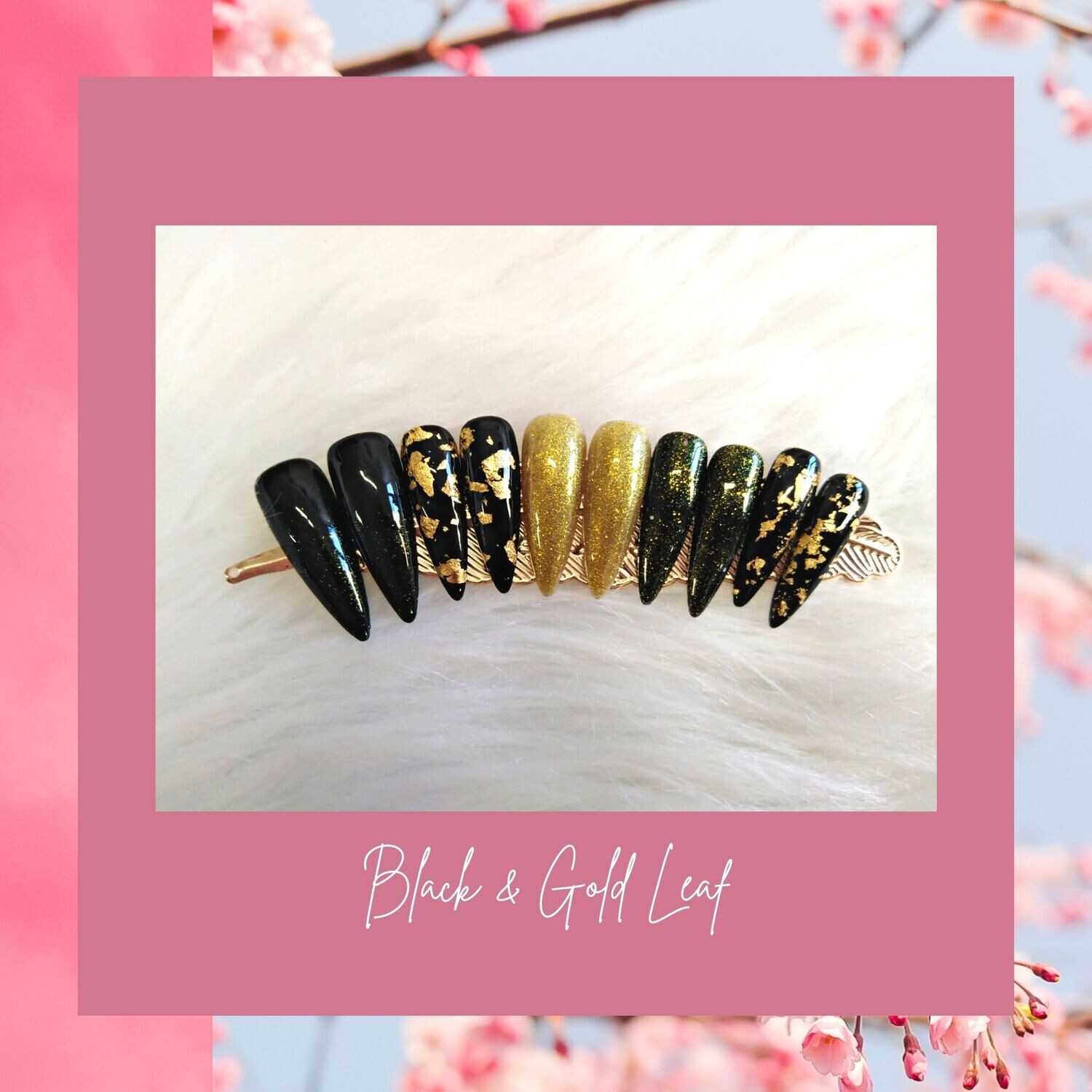 Black &amp; Gold Leaf