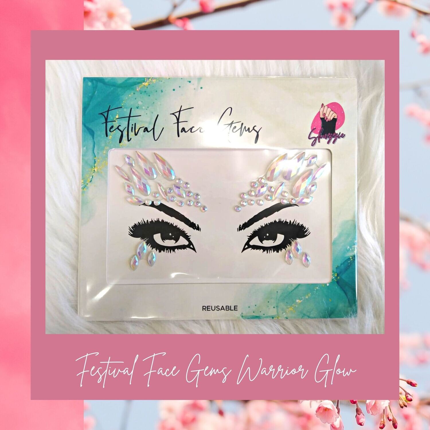 Festival Face Gems Warrior Glow