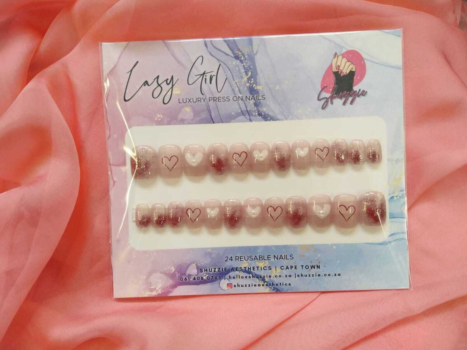 Sparkly Love Short Square