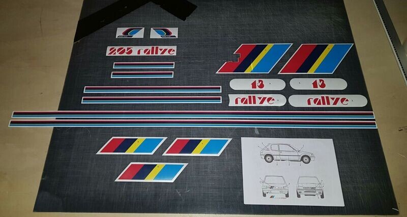 livrea peugeot 205 rallye