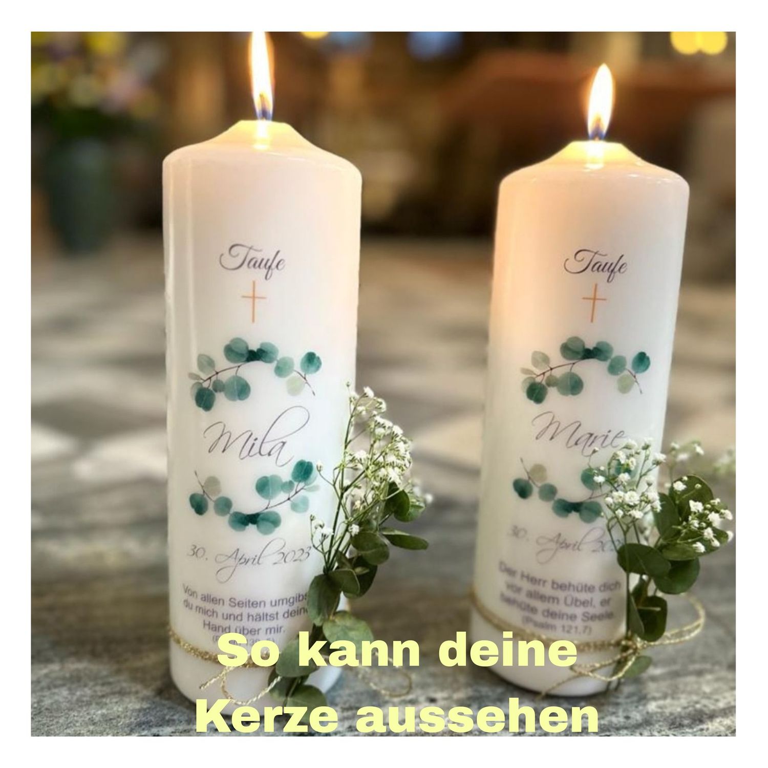 Kerzentattoo Kerzen Tattoofolie Für Bis Zu 140 Kerzen