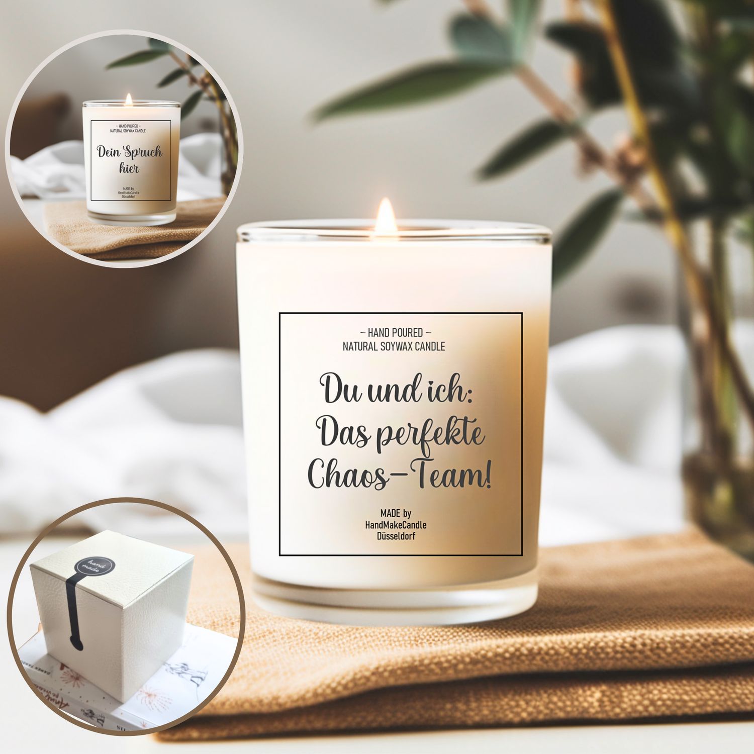 Kerzen Im Glas Mit Spruch