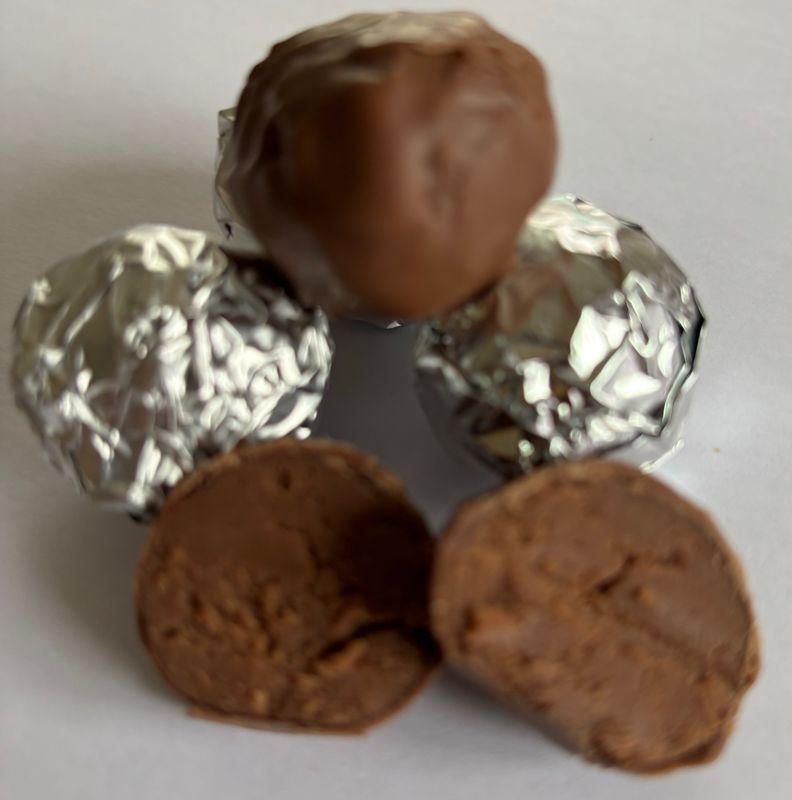 Truffes au lait