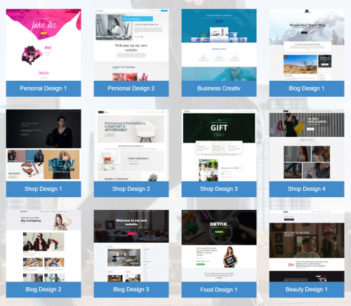 WordPress website now