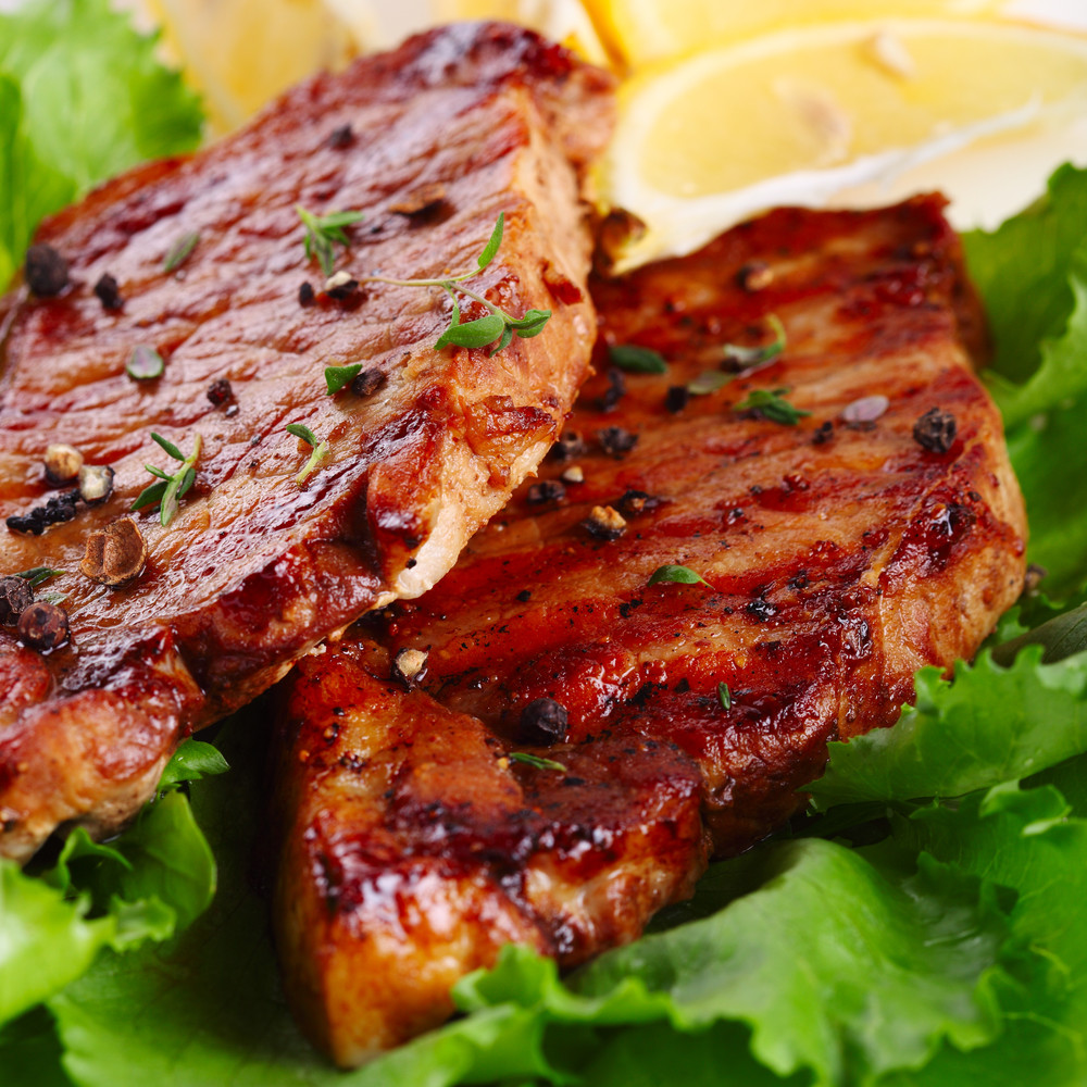 Pack of 2 BONELESS PORK LOIN CHOPS (300gm min)