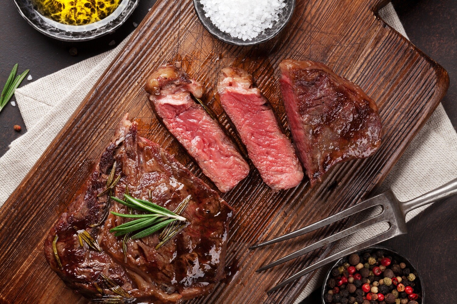 Rib Eye Steaks from £9.75 each