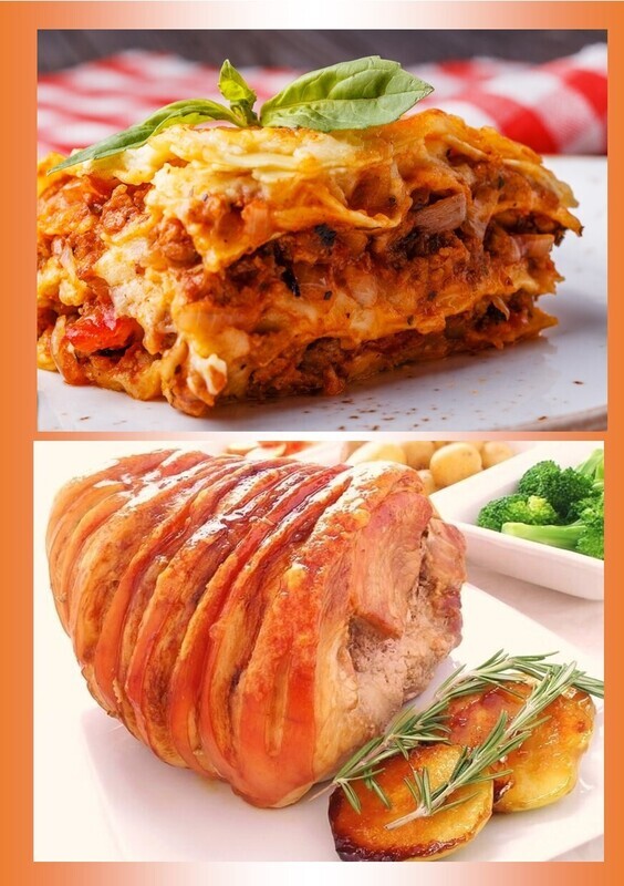 The Weekender! - 1.5kg Leg of Pork &amp; Large Lasagne 