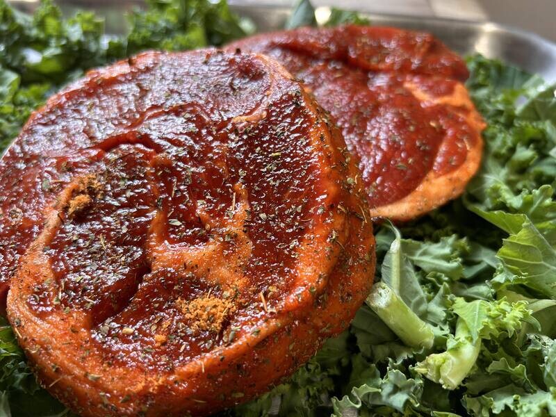 Pack of 2 English Lamb Steaks - approx 14oz total