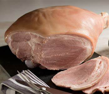 HAM CARVED OFF THE BONE