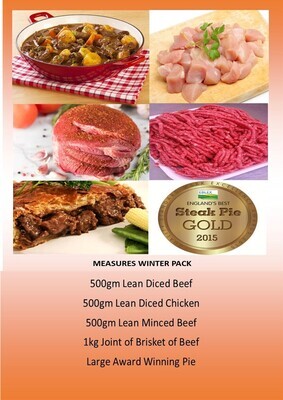 MEASURES WINTER PACK £39.99