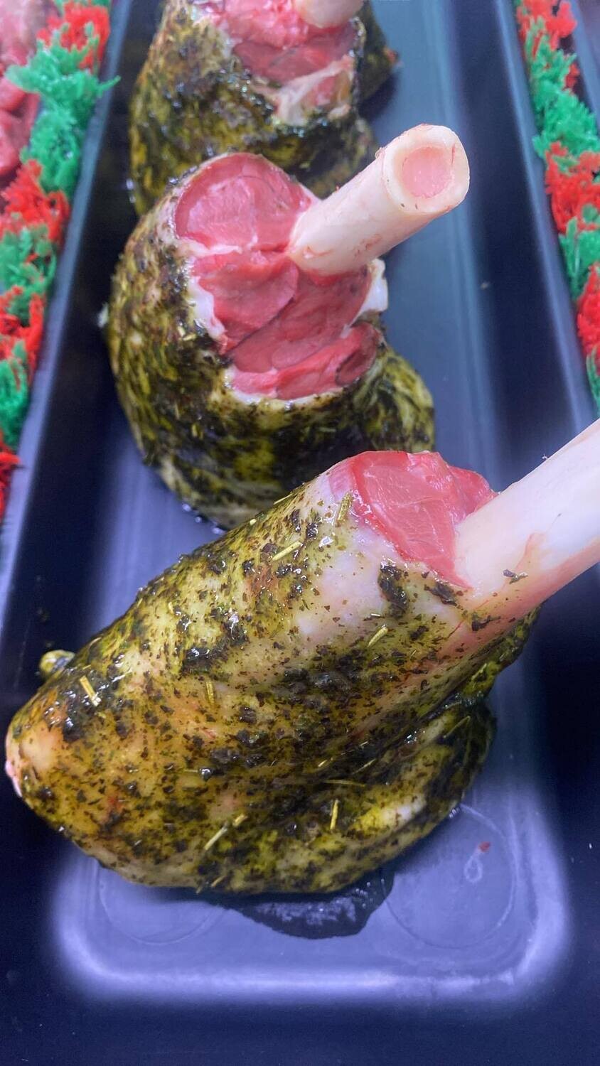 English Lamb Shanks - choice of marinade