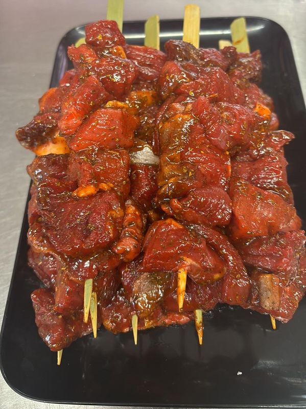 MINTY LAMB KEBABS