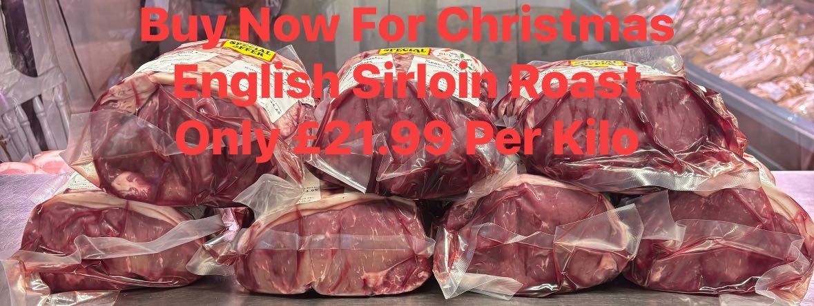 ENGLISH SIRLOIN ROAST SPECIAL £21.99KG