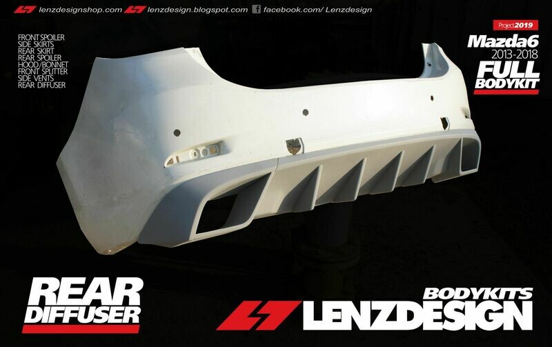 Mazda 6 2013-2018 Rear Diffuser