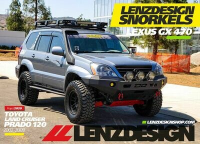 Lenzdesign Snorkel Lexus GX470 / Toyota Prado 120 Lenzdesign Snorkel Lexus GX470 / Toyota Prado 120