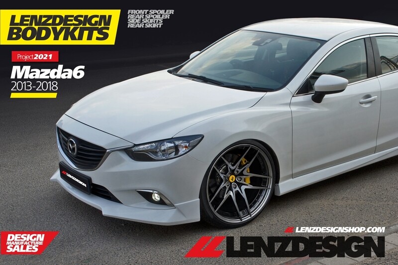 Mazda 6 2013-2017 Front spoiler