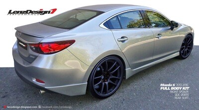 Mazda 6 2013-2017  Side and Rear Skirts