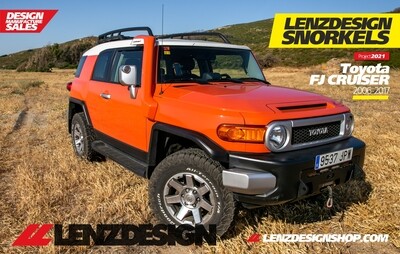 Toyota FJ Cruiser Lenzdesign Snorkels