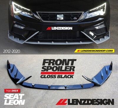 Seat Leon 5F FR Widebody from JE now with adjustable rear wing