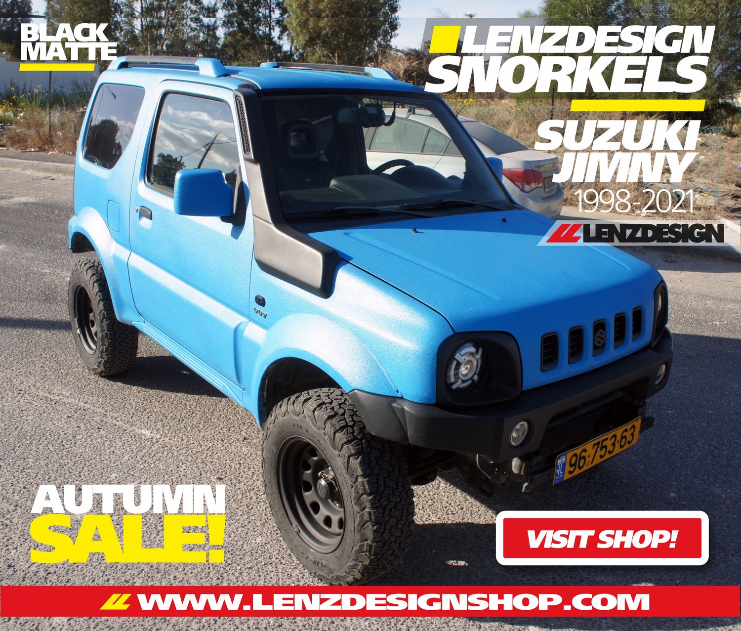 Suzuki Jimny JB Snorkel Lenzdesign 1998–2021