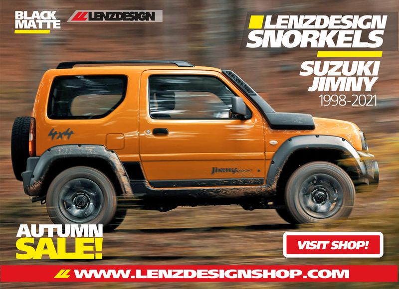Suzuki Jimny JB Snorkel Lenzdesign 1998–2021